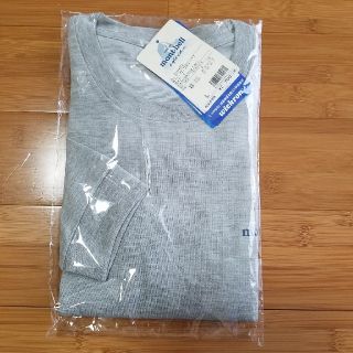 モンベル(mont bell)の＜新品＞モンベル　WIC.ロングスリーブT Men's L ヘザーチャコール(Tシャツ/カットソー(七分/長袖))