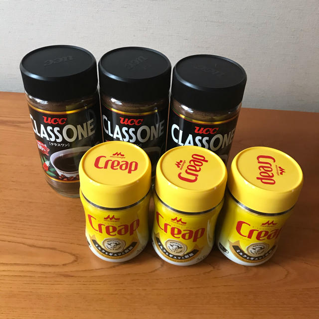 UCC(ユーシーシー)のインスタントコーヒーとクリープ 食品/飲料/酒の飲料(コーヒー)の商品写真