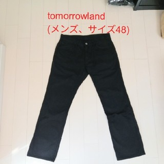 トゥモローランド(TOMORROWLAND)のチノパン(tomorrowland、メンズ、サイズ48、黒色)(チノパン)