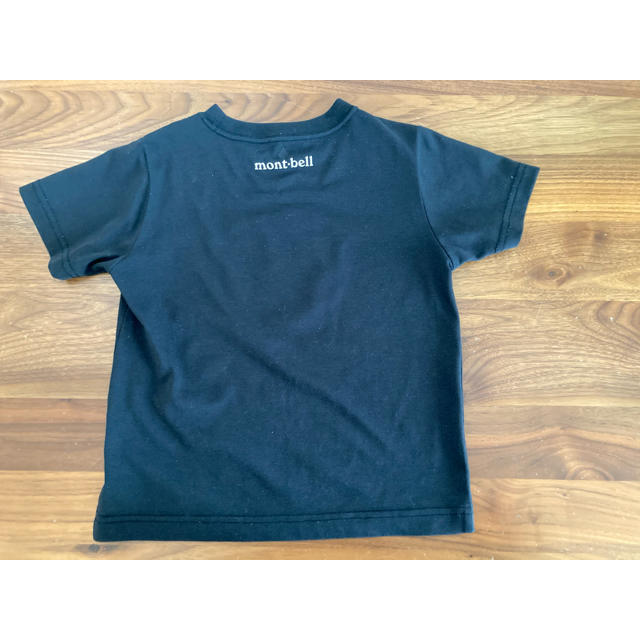 mont bell(モンベル)のmont-bell Tシャツ ブラック クマ キッズ/ベビー/マタニティのキッズ服男の子用(90cm~)(Tシャツ/カットソー)の商品写真