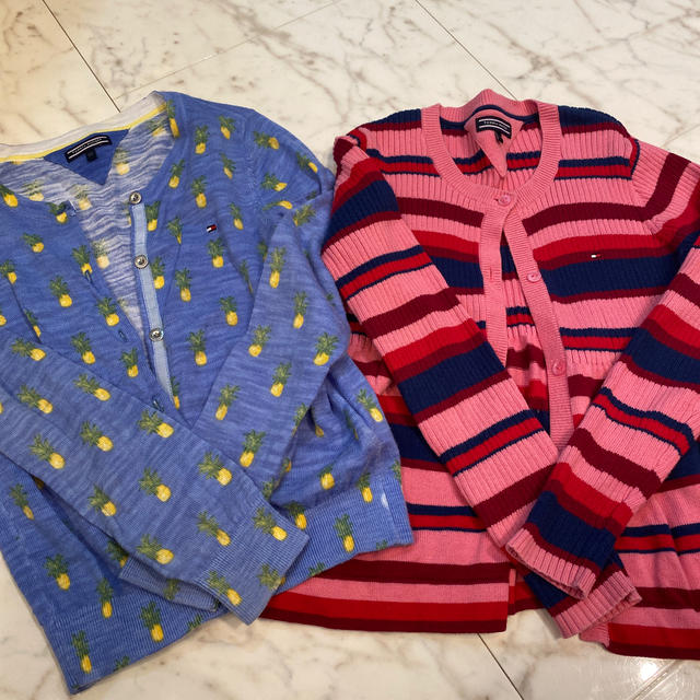 TOMMY HILFIGER(トミーヒルフィガー)のTOMMY まとめ売り　8枚 キッズ/ベビー/マタニティのキッズ服女の子用(90cm~)(カーディガン)の商品写真