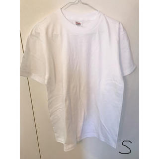 ザラ(ZARA)の新品 無地白Tシャツ S ノーブランド(Tシャツ(半袖/袖なし))