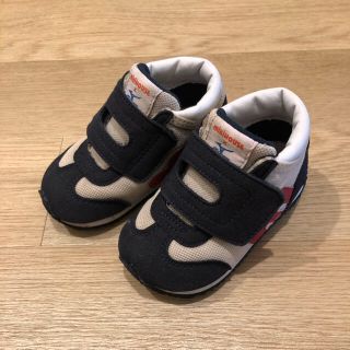 ミキハウス(mikihouse)のmikihouse × mizuno ベビー　13c(スニーカー)