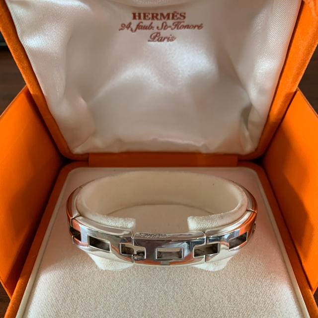 Hermes - HERMÈS ヘラクレス シルバーブレスレット