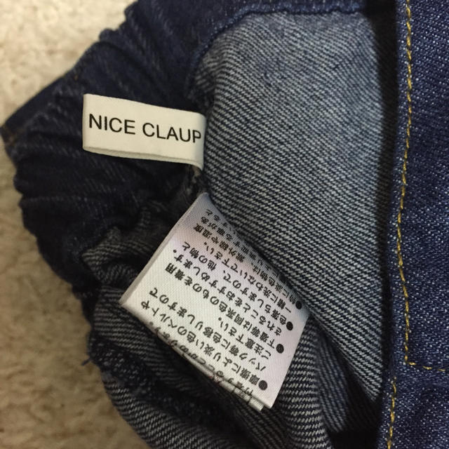 one after another NICE CLAUP(ワンアフターアナザーナイスクラップ)のNICE CLAUP デニムスカート レディースのスカート(ミニスカート)の商品写真