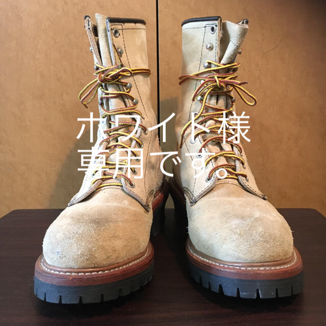 REDWING レッドウィング 8211　スエードロガーブーツ 8.5D