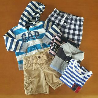 ベビーギャップ(babyGAP)の【6点まとめ】子供服 夏物 男の子 90(Tシャツ/カットソー)