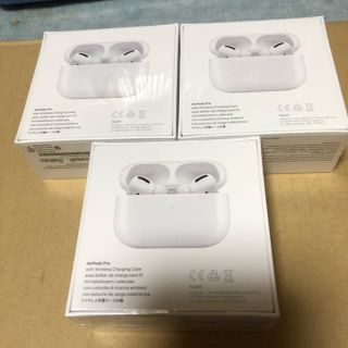 Apple - 新品未使用 Apple AirPods Pro 3個セットの通販 by レクミラ's Apple - 新品未使用 Apple AirPods Pro 3個セットの通販 by レクミラ's