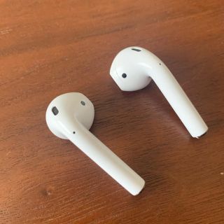 アップル(Apple)のAirPods ケースなし(ヘッドフォン/イヤフォン)