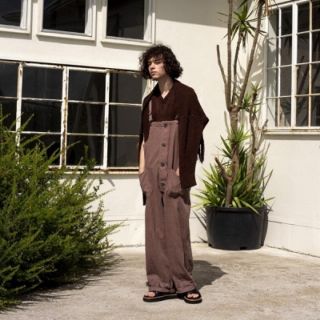 サンシー(SUNSEA)のDAIRIKU  HERRINGBONE VINTAGE OVERALL(サロペット/オーバーオール)