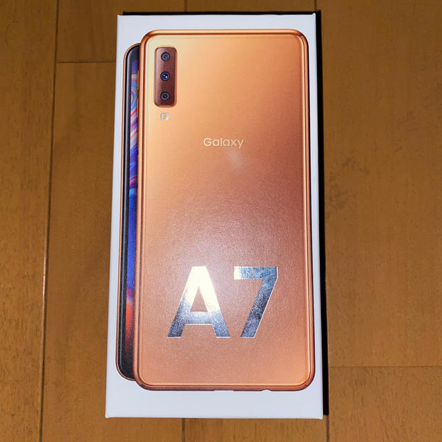 SAMSUNG - Galaxy A7 ゴールド 64GB SIMフリー スマホ本体の+inforsante.fr