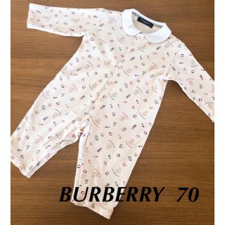 バーバリー(BURBERRY)の31日まで値下げ★BURBERRY バーバリー ロンパース 70(ロンパース)