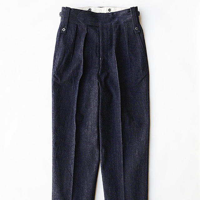 NEAT deinm indigo beltless ニート デニム ベルトレス