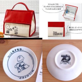 スヌーピー(SNOOPY)のスヌーピー  付録　InRed インレッド  付録 スヌーピー 保冷バッグ(その他)