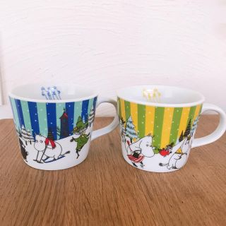 ムーミン☺︎マグカップ2個セット(グラス/カップ)