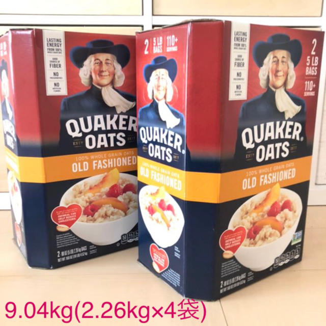 クエーカー　オートミール 食品/飲料/酒の健康食品(その他)の商品写真