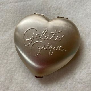 ジェラートピケ(gelato pique)の【新品:廃盤】gelatopique(ジェラートピケ)ハートミラー　手持ち鏡(ミラー)