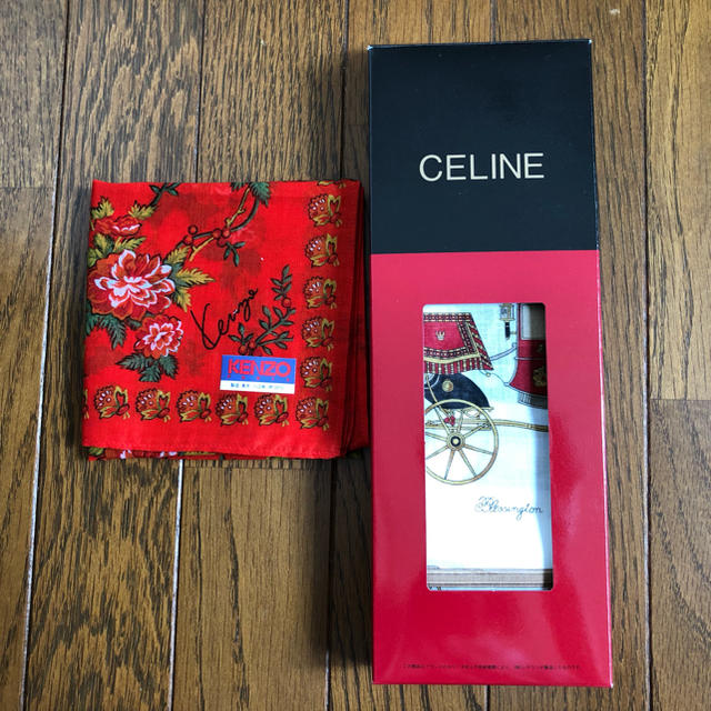 CEFINE(セフィーヌ)のceline kenzo ハンカチ　セリーヌ　ケンゾー レディースのファッション小物(ハンカチ)の商品写真