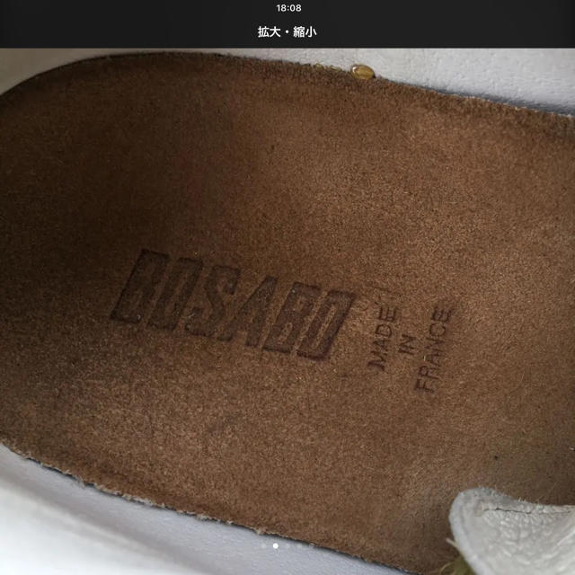 EDIFICE - BOSABOのハラコ靴 フランス製の通販 by j's shop