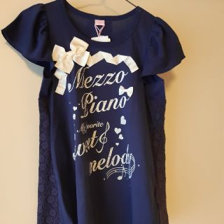 メゾピアノ(mezzo piano)のha577様専用　メゾピアノ半袖チュニック(ワンピース)