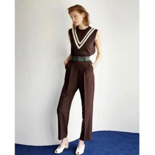 マウジー(moussy)のMOUSSY WAIST BELT TUXEDO PANTS(カジュアルパンツ)