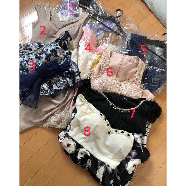 キャバ ドレス まとめ売り - ナイトドレス