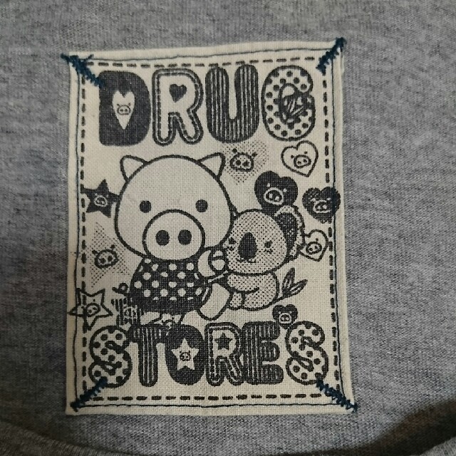 drug store's(ドラッグストアーズ)のﾄﾞﾗｯｸﾞｽﾄｱｰｽﾞ☆七分袖Tシャツ ｻｲｽﾞ2 レディースのトップス(Tシャツ(長袖/七分))の商品写真