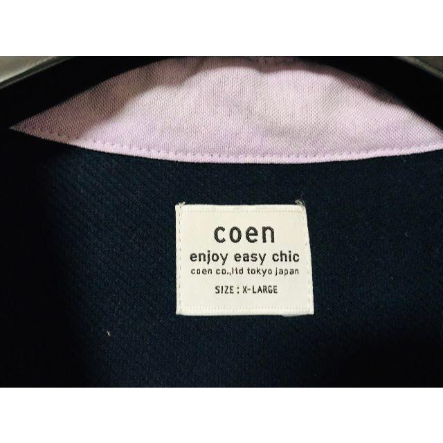 coen(コーエン)の【限定値下】coen(コーエン) ポロシャツ　XL メンズのトップス(ポロシャツ)の商品写真