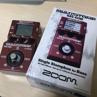 ズーム(Zoom)のZOOM MULTISTOMP MS-60B(ベースエフェクター)