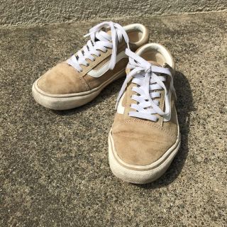 ヴァンズ(VANS)のvans オールドスクール ベージュ(スニーカー)