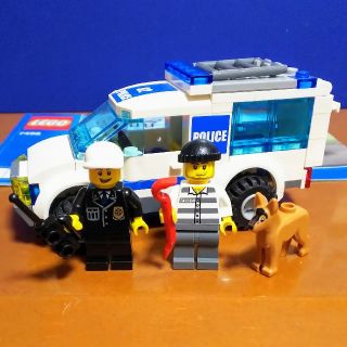 レゴ(Lego)の確認用！レゴ★シティ ポリス ワゴンパトカー＆警官 ドロボウセット 美品 人気(知育玩具)