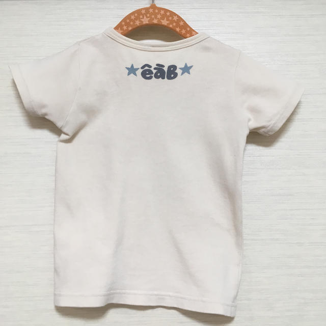 e.a.B(エーアーベー)の＊eaB エーアーベー ベージュ半袖Tシャツ 100 キッズ/ベビー/マタニティのキッズ服男の子用(90cm~)(Tシャツ/カットソー)の商品写真