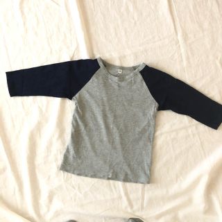 ムジルシリョウヒン(MUJI (無印良品))の無印良品　キッズ　ラグラン　カットソー(Tシャツ/カットソー)