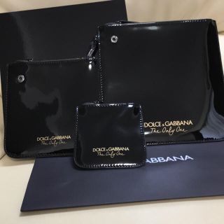 ドルチェアンドガッバーナ(DOLCE&GABBANA)のドルチェ＆ガッバーナビューティ♡ポーチ3点セット(ポーチ)