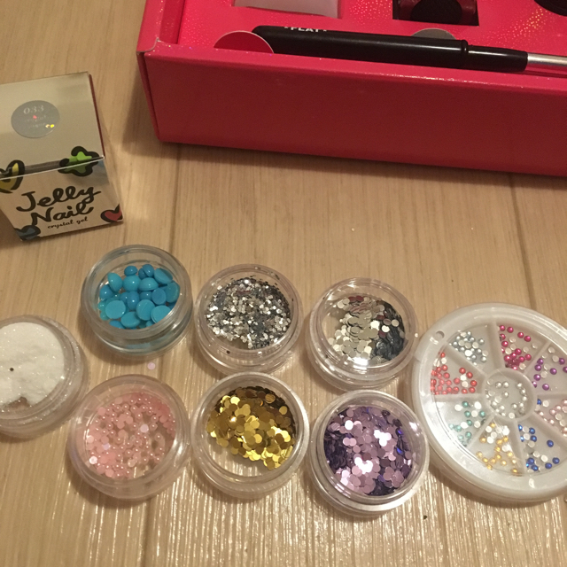 Jelly Nail(ジェリーネイル)の【値下げ！】ジェリーネイル ♡LEDスターターセット コスメ/美容のネイル(ネイル用品)の商品写真