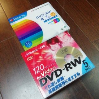 ビクター(Victor)のDVD-RW　15枚(その他)