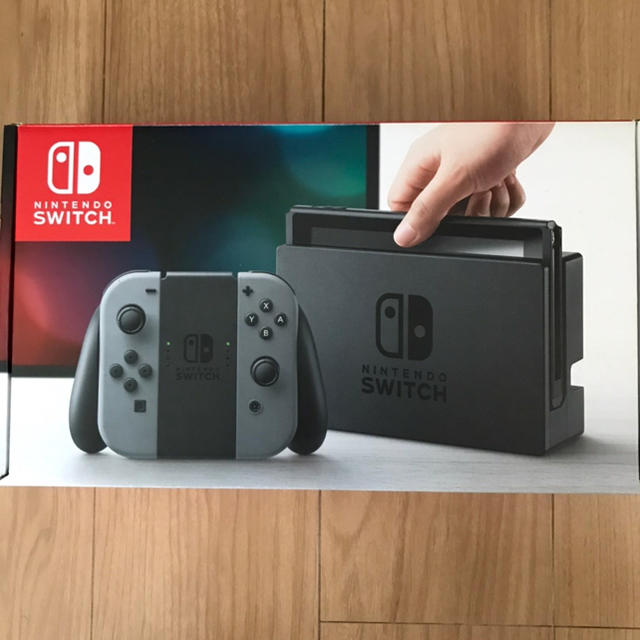 【保証2022/1/5まで】☆美品 Nintendo Switch 本体 グレー