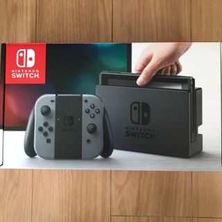 Nintendo Switch - 任天堂 スイッチ 本体 グレー 美品の通販 by くま's ...