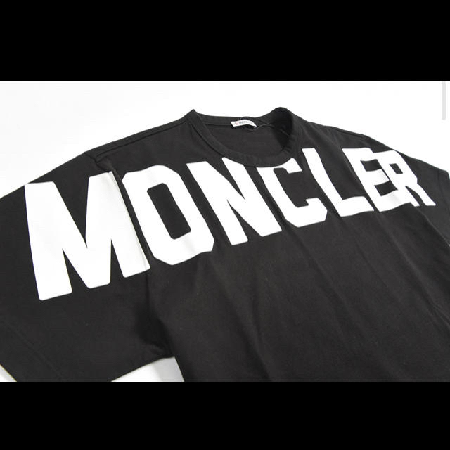 MONCLER(モンクレール)の★最新作★ MONCLER ビッグロゴ Tシャツ L モンクレール 入手困難 メンズのトップス(Tシャツ/カットソー(半袖/袖なし))の商品写真