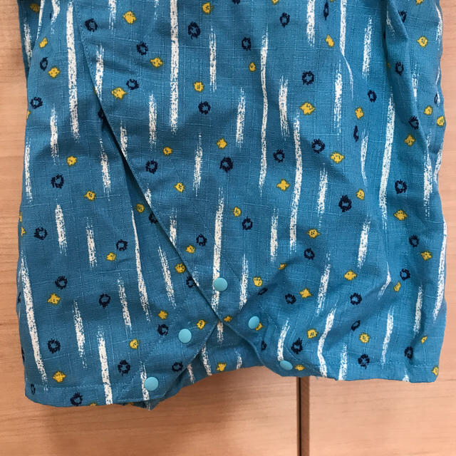 西松屋(ニシマツヤ)の新品タグ付き◎ 甚平ロンパース キッズ/ベビー/マタニティのキッズ服男の子用(90cm~)(甚平/浴衣)の商品写真