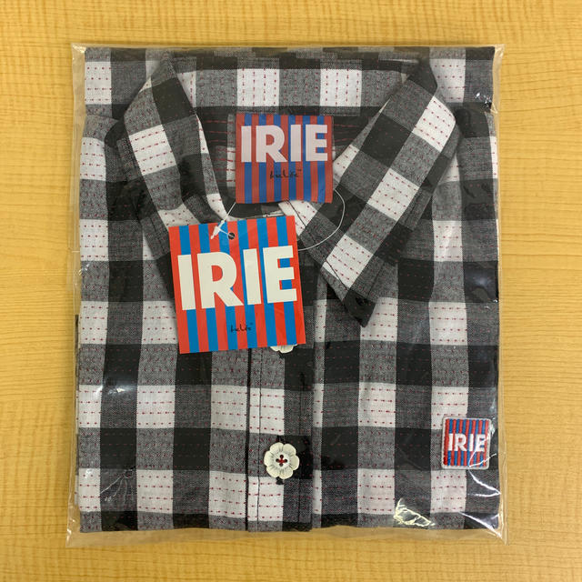 IRIE LIFE(アイリーライフ)の◆新品未使用◆irie life 白黒チェック柄半袖チュニック　ワンサイズ レディースのトップス(チュニック)の商品写真