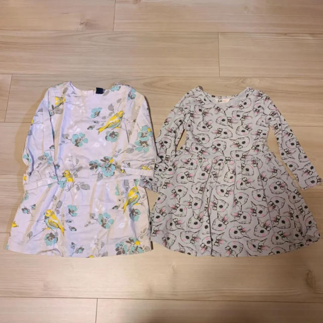 babyGAP(ベビーギャップ)のベビーギャップ2点　92cm 95cm キッズ/ベビー/マタニティのキッズ服女の子用(90cm~)(ワンピース)の商品写真