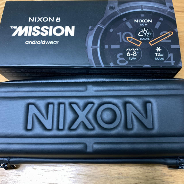 NIXON(ニクソン)のNIXON  THE MISSION  androidwear メンズの時計(腕時計(デジタル))の商品写真