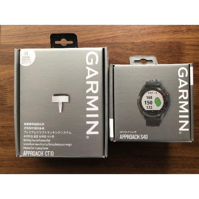 ショットを GARMIN - 「Approach CT10」と「Approach S40 Black」の ...