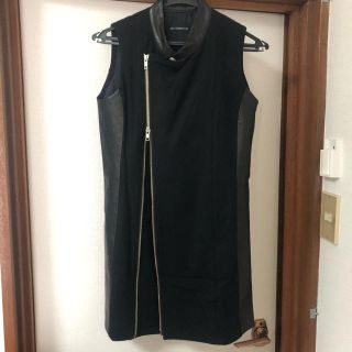 ドレスドアンドレスド(DRESSEDUNDRESSED)の【新品】DRESSEDUNDRESSED ドレスドアンドレスド　レザージャケット(ベスト/ジレ)