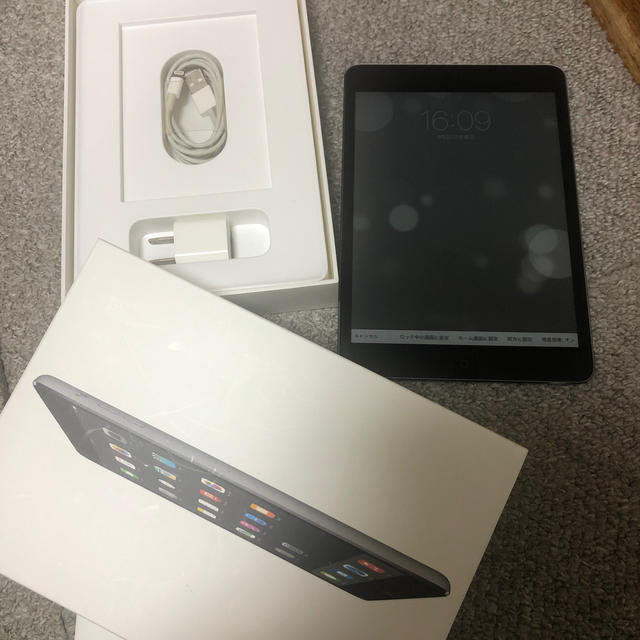 iPad mini 初代 16GB Wi-Fi  A1432 スペースグレー黒