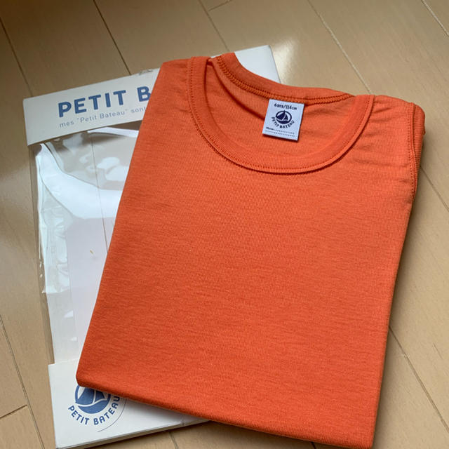 PETIT BATEAU(プチバトー)のプチバトー★乳幼児用タンクトップ★6ans/114cm★未使用 キッズ/ベビー/マタニティのキッズ服女の子用(90cm~)(Tシャツ/カットソー)の商品写真