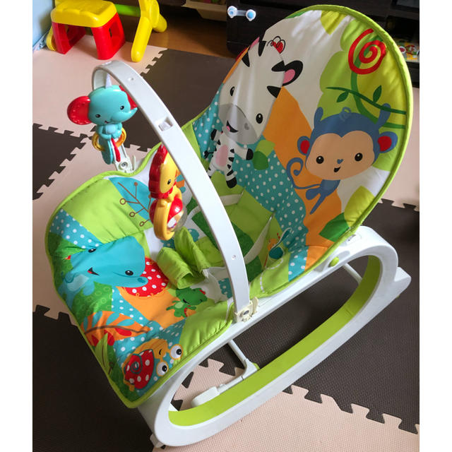 Fisher-Price(フィッシャープライス)のバウンサー　Fisher price キッズ/ベビー/マタニティの寝具/家具(その他)の商品写真