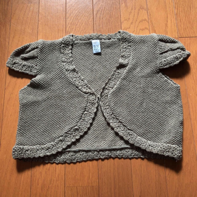 ZARA KIDS(ザラキッズ)のZARA kids ボレロ  150 GAP kids Gパン　ニットパーカー キッズ/ベビー/マタニティのキッズ服女の子用(90cm~)(カーディガン)の商品写真