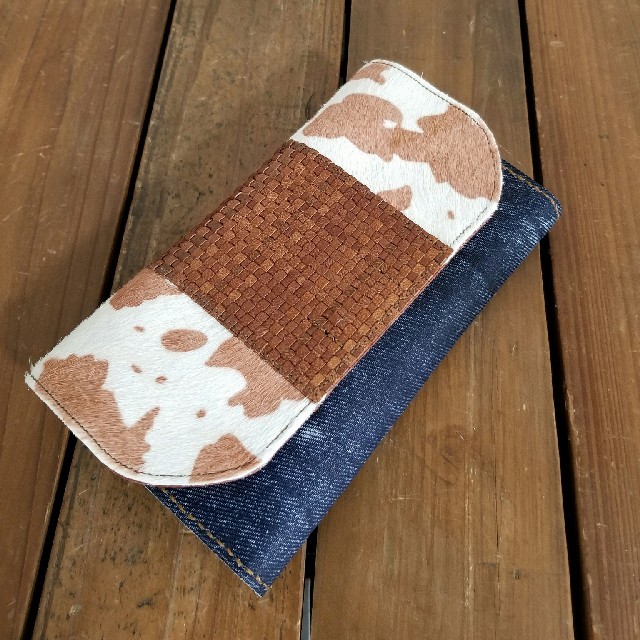 新品?正規品 本革 牛柄ハラコの長財布☆ 財布 - cbrr.org.br